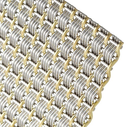 Brass And Stainless Steel Evevator Fabric TAC-43-1